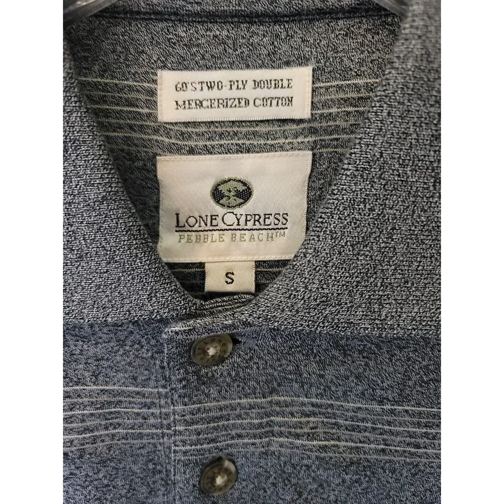 Pebble Beach Lone Cypress Performance Golf Polo Shirt Size S Mercerized … - Picture 2 of 10